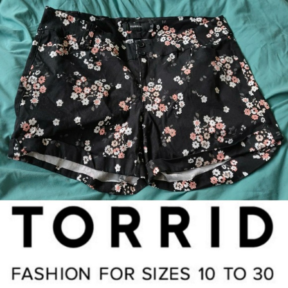 torrid Pants - Torrid - Floral shorts